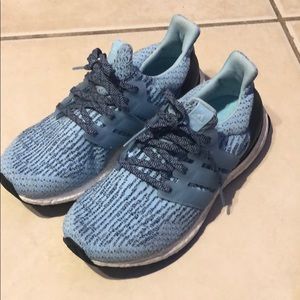 Light blue adidas ultra boost . Size 7